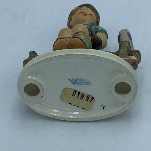 Vintage Goebel Boy With Bird Figurine - Picture 11 of 13